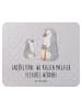 Mr. & Mrs. Panda Mouse Pad Großeltern Magie mit Spruch in Grau Pastell