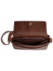 SPIKES & SPARROW Umhängetasche echt Leder in cognac