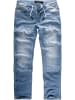 Amaci&Sons Sweathose im Denim Look COPPELL in Hellblau