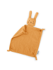 Räuberella Musselin Schmusetuch Hase in Ocker - 10 x 10cm