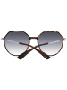 Ana Hickmann Frauen Sonnenbrille Rund Braun