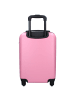 COFI 1453 Hello Kitty Trolley Koffer „Voyage Vibes“ – Blau-Rosaverspieltem in Rosa