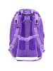 Belmil Premium 2-IN-1 Schultasche & Gürteltasche "Tulip Purple" mit Brustgurt