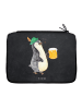 Mr. & Mrs. Panda Federmappe Pinguin Bier ohne Spruch in Kreidetafel