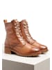 LLOYD Schnürboots mit tiefem Reißverschluss in BRAUN