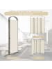 COSTWAY Raumteiler 4 tlg. 188cm in Beige