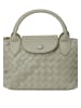 faina Women Handbag in Grey Blue