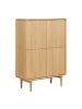 ebuy24 Sideboard Karna Eiche 40 x 100 cm