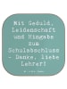 Mr. & Mrs. Panda Tischschoner Spruch Danke Lehrer mit Spruch in Meeresbrise