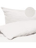 Beliani 3-tlg Bettwäsche-Set SUMNER in Weiß
