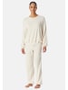 Schiesser Schlafanzug Casual Feel in Creme