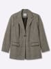 sheego Blazer in schoko-cognac-kariert