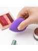 Intirilife 5er Set Make Up Schwamm Kosmetik Schmink Schwämmchen Sponge in Dunkel Lila