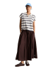 Marc O'Polo DENIM Gestreiftes Poloshirt wide in Offwhite