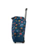 Punta Frida Kahlo Einkaufstrolley 50 cm in royalblau
