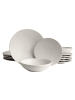 Echtwerk 12 Vintage Tafelservice "Blanka" in Creme