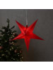 MARELIDA LED Stern 5-zackig hängend für Außen D: 45cm in rot