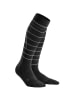 DEVOLD W JAKTAMERINO 200 ZIP NECK in Schwarz