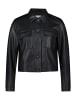 BETTY & CO Lederjacke langarm in Schwarz