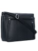 Leonhard Heyden Berlin Umhängetasche Leder 38 cm in schwarz