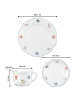 Seltmann Weiden 20er Set Kaffeeservice Sonate Nostalgie bunt in bunt