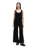 Marc O'Polo Ajour-Pants wide in Schwarz