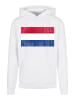 F4NT4STIC Basic Hoodie Netherlands NIederlande Holland Flagge distressed in weiß