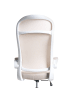 Beliani Bürostuhl NEXEL in Beige/Weiß - (W) 60 x (H) 114 x (L) 60 cm