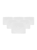 Villeroy & Boch 6er Set Espressountertassen Modern Grace 14 x 11 cm weiß in weiß