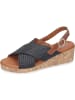 Piazza Keilsandaletten, Outdoor-Sandalen in black