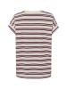 armedangels T-Shirt Idaara Stripe in ecru mehrfarbig