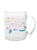 Mr. & Mrs. Panda Teetasse Einhorn Sternenhimmel ohne Spruch in Transparent