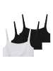 TWO SOON 3er-Pack Unterhemd in Black