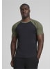 Urban Classics T-Shirt in blk/olive