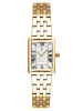 Gant Damen-Armbanduhr Quarz Rechteckig Rhode Island Mini Goldfarben