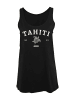 F4NT4STIC Tanktop PLUS SIZE Tahiti in schwarz