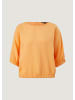 comma Bluse kurzarm in Orange