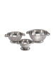 relaxdays Sieb Set 3 teilig in Silber