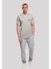 F4NT4STIC T-Shirt Schweden Flagge Sweden in grau meliert