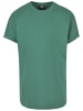 Urban Classics Urban Classics Herren Long Shaped Turnup Tee in leaf