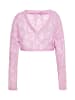 Swirly Damen Pullover in Pink