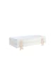 58 aufm Kessel STAPELBETT (2er Set) Karlene 204x48x94 aus MDF in Weiß