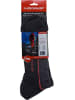 Dunlop Bekleidung Socke Flame in schwarz/grau in schwarz/grau