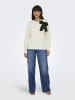ONLY Sweatshirt in Cloud Dancer