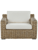 Beliani 2er-Set Sessel ARDEA in /Beige/Weiß