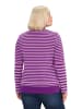 Ulla Popken Langarmshirt in dunkles violett