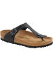 Birkenstock Sandal Gizeh Oiled Leather in Schwarz