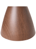 Beliani Beistelltisch CORELLA in Braun/Schwarz - (W) 45 x (H) 45 x (L) 45 cm