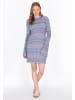 myMo Women Dress in blue multicolor