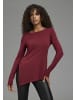 Bruno Banani Strickpullover in dunkelrot